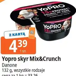 E.Leclerc Yopro skyr Mix&Crunch Danone oferta