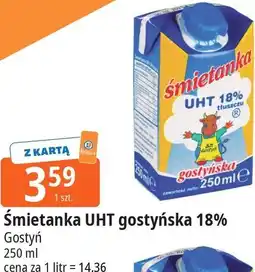 E.Leclerc Śmietanka UHT gostyńska 18% Gostyń oferta