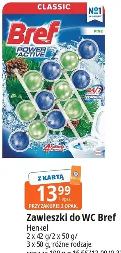 E.Leclerc Zawieszki do WC Bref Henkel oferta