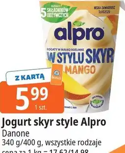 E.Leclerc Jogurt skyr style Alpro Danone oferta