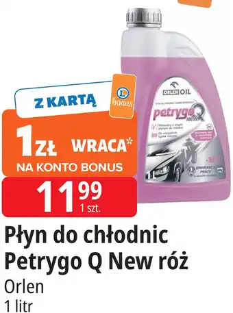 Płyn do chłodnic Petrygo Q New róż Orlen 1 litr