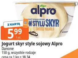 E.Leclerc Jogurt skyr style sojowy Alpro Danone oferta