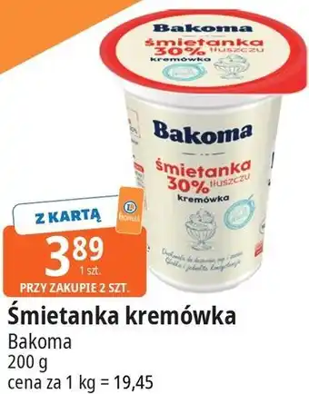 Śmietanka kremówka Bakoma