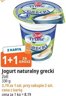 E.Leclerc Jogurt naturalny grecki Primo Zott oferta