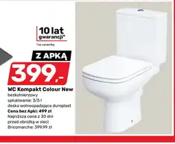 Bricomarche WC Kompakt Colour New oferta
