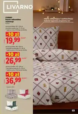 Lidl LIVARNO Pościel z mikrowłókna satynowego oferta