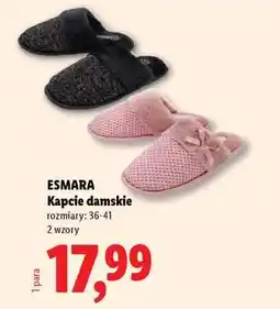 Lidl Esmara Kapcie damskie oferta