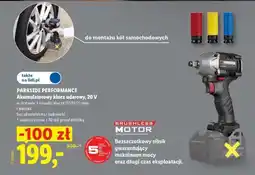 Lidl PARKSIDE PERFORMANCE Akumulatorowy klucz udarowy 20 V oferta