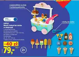 Lidl LUPILU Wózek z lodami lub stoisko ze słodyczami oferta
