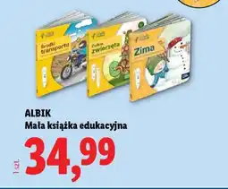Lidl ALBIK Mała książka edukacyjna oferta