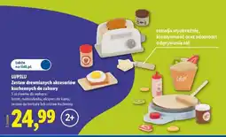 Lidl LUPILU Zestaw drewnianych akcesoriów kuchennych do zabawy oferta