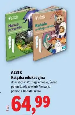 Lidl ALBIK Książka edukacyjna oferta