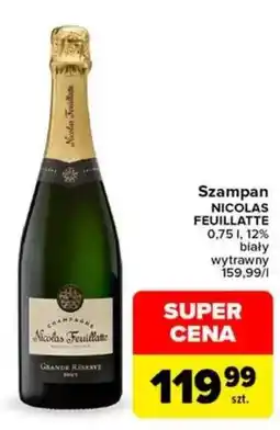 Carrefour Szampan NICOLAS FEUILLATTE oferta