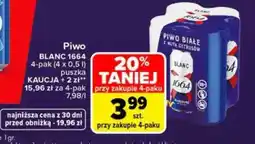 Carrefour Piwo Blanc 1664 oferta