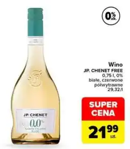 Carrefour Wino JP. CHENET FREE oferta