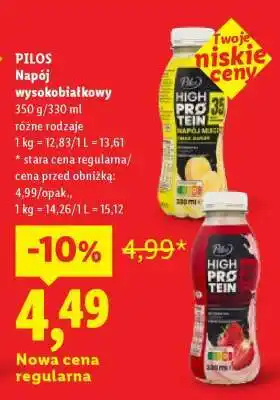 Lidl PILOS Napój wysokobiałkowy oferta
