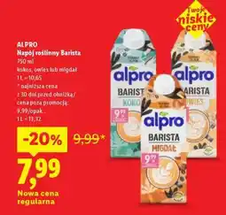Lidl ALPRO Napój roślinny Barista oferta