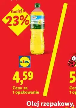 Lidl Olej rzepakowy oferta