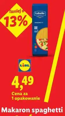 Lidl Makaron spaghetti oferta