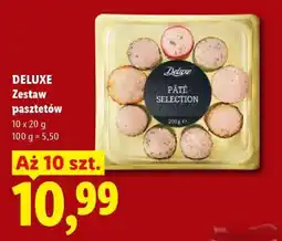Lidl DELUXE Zestaw pasztetów oferta