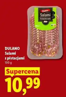 Lidl DULANO Salami z pistacjami oferta