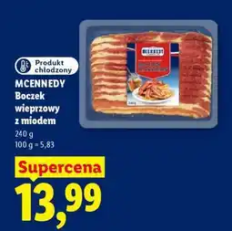 Lidl MCENNEDY Boczek wieprzowy z miodem oferta