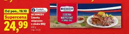 Lidl MCENNEDY Żeberka wieprzowe o smaku BBQ oferta
