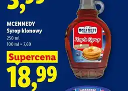 Lidl MCENNEDY Syrop klonowy oferta