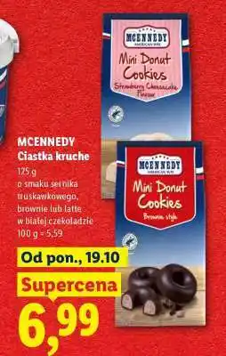 Lidl MCENNEDY Ciastka kruche oferta