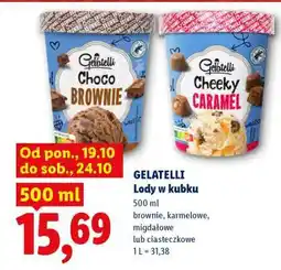 Lidl Gelatelli Lody w kubku oferta