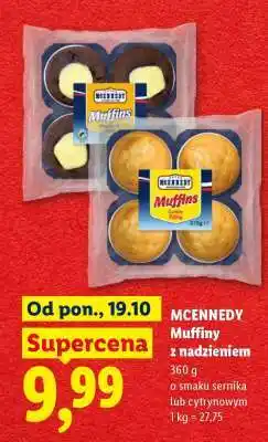 Lidl MCENNEDY Muffiny z nadzieniem oferta