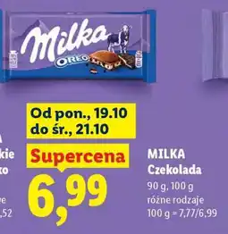 Lidl MILKA Czekolada oferta