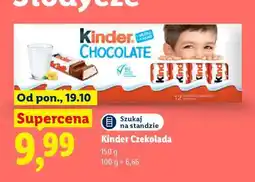 Lidl KINDER Czekolada oferta