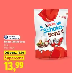 Lidl Kinder Schoko-Bons oferta