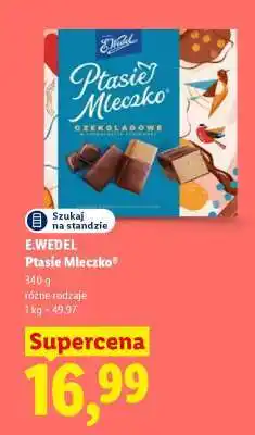 Lidl E. WEDEL Ptasie Mleczko oferta