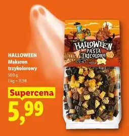 Lidl HALLOWEEN Makaron trzykolorowy oferta