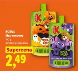 Lidl KUBUŚ Mus owocowy oferta