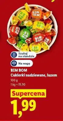 Lidl BIM BOM Cukierki nadziewane, luzem oferta