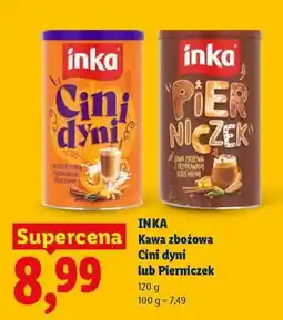 Lidl INKA Kawa zbożowa Cini dyni lub Pierniczek oferta