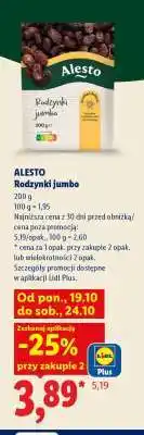 Lidl ALESTO Rodzynki Jumbo oferta