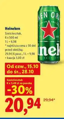 Lidl Heineken oferta