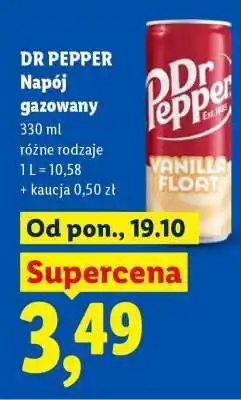 Lidl DR PEPPER Napój gazowany oferta
