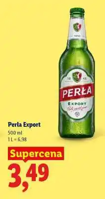 Lidl Perła Export oferta