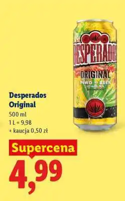 Lidl Desperados Original oferta