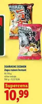 Lidl IGARASHI SEIMEN Zupa ramen instant oferta