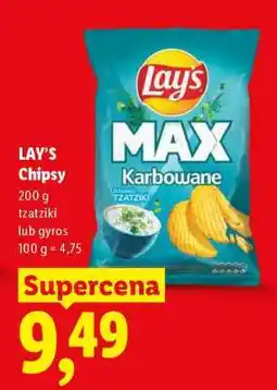 Lidl LAY’S Chipsy oferta