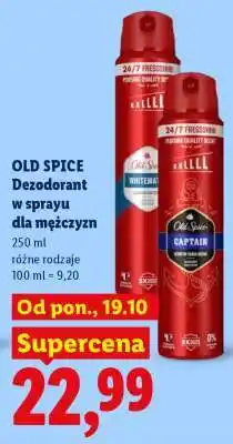 Lidl OLD SPICE Dezodorant w sprayu dla mężczyzn oferta