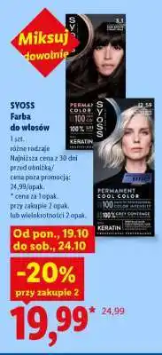 Lidl SYOSS Farba do włosów oferta