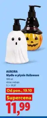 Lidl AURORA Mydło w płynie Halloween oferta