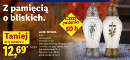 Lidl Znicz z krzyżem oferta